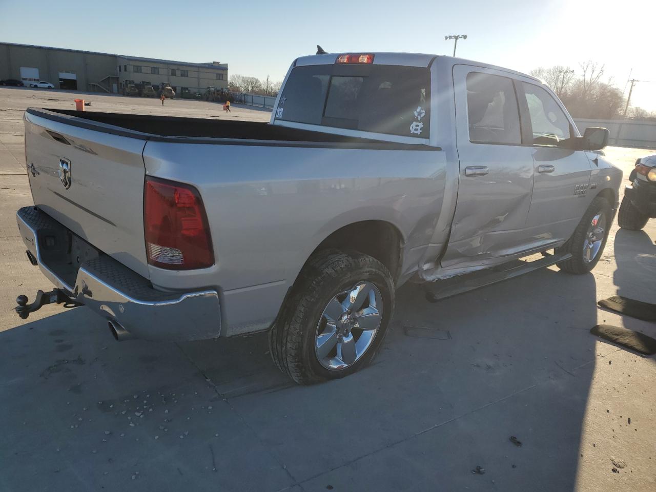2019 RAM 1500 VIN 1C6RR6LT6KS573554 Copart auction photo, side damage thumbnail 3