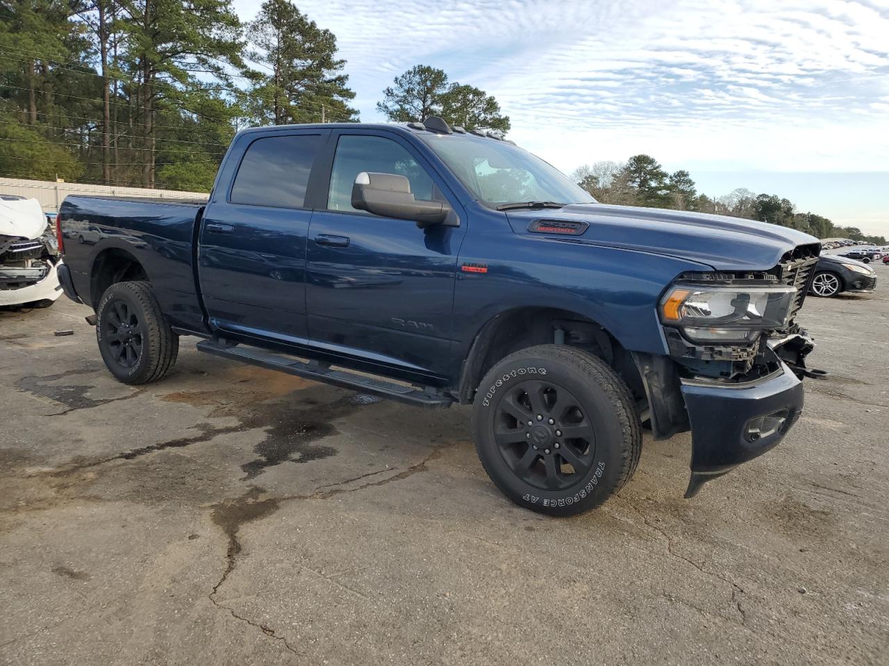 2020 RAM 2500 VIN 3C6UR5DJXLG286583 Copart auction photo, front end damage thumbnail 4