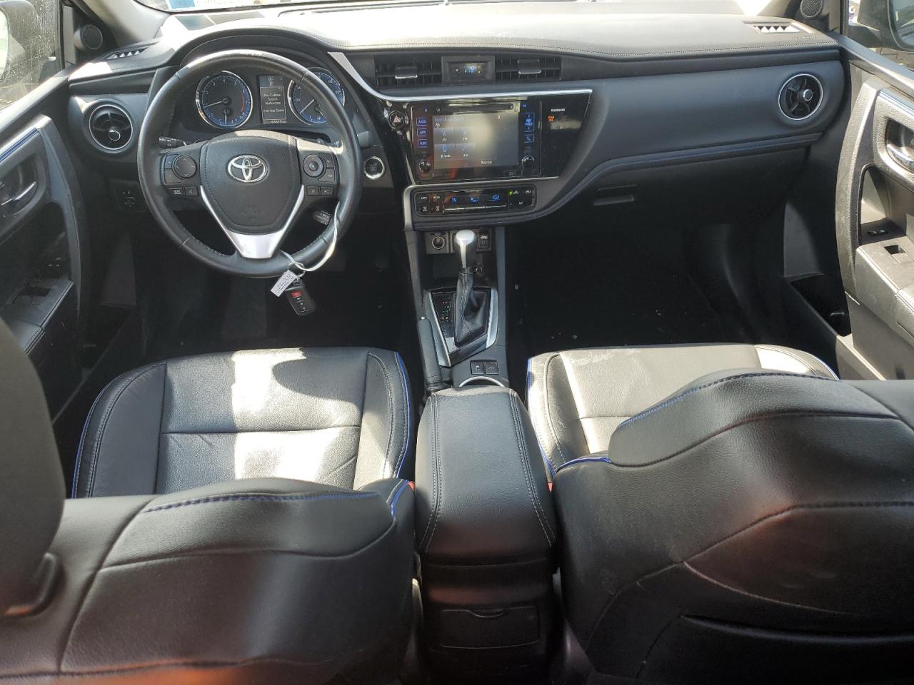 2017 Toyota Corolla VIN 2T1BURHE0HC878398 Copart auction photo, side / front end damage thumbnail 8
