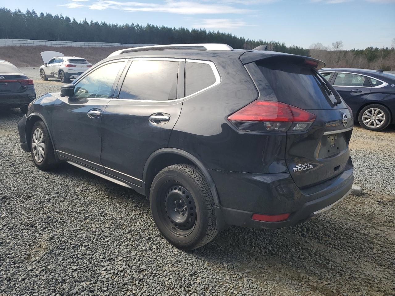 2017 Nissan Rogue VIN JN8AT2MT5HW154809 Copart auction photo, front end / undercarriage damage thumbnail 2
