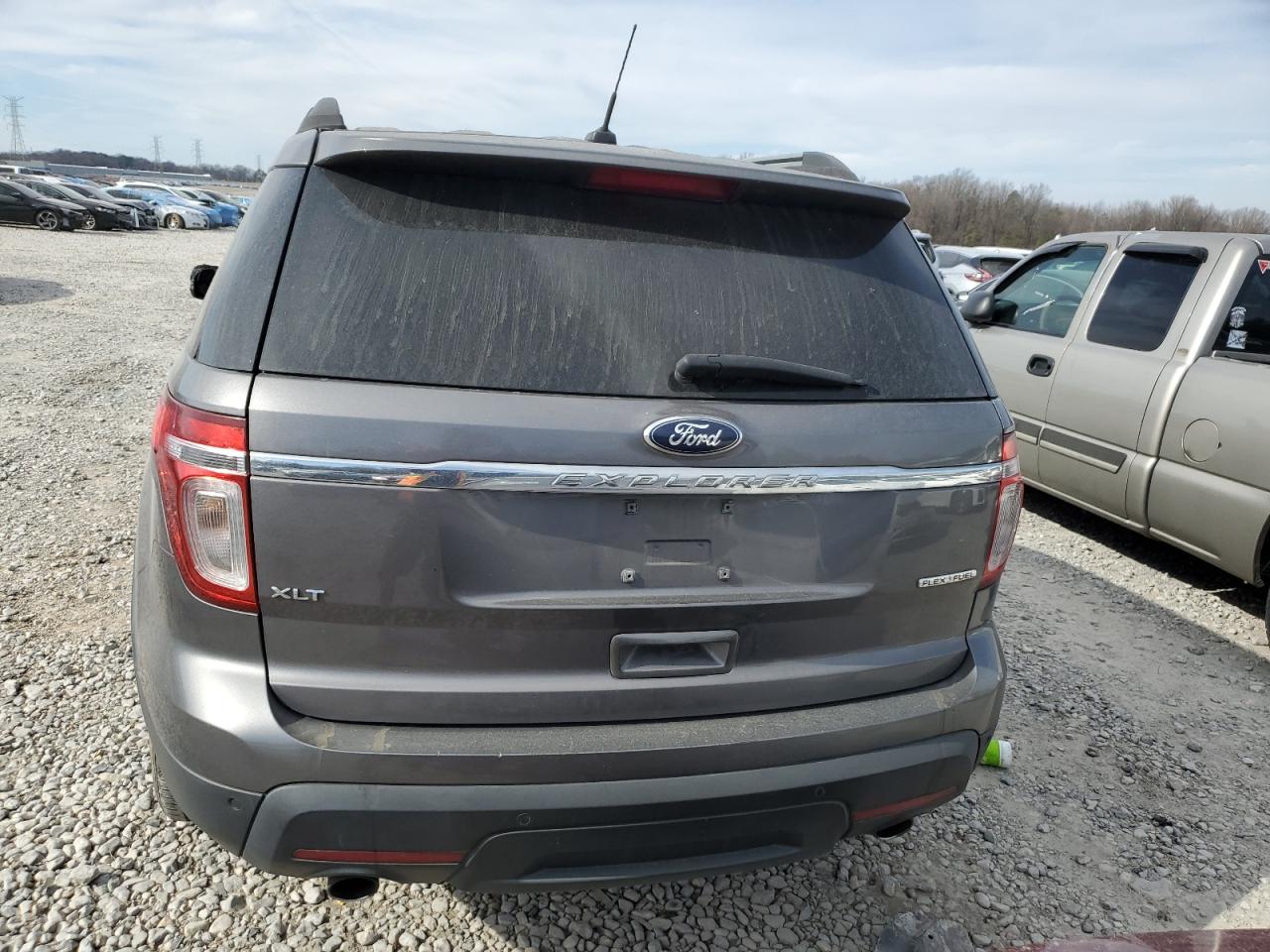2014 Ford Explorer VIN 1FM5K7D84EGB19818 Copart auction photo, burn / replaced vin damage thumbnail 6