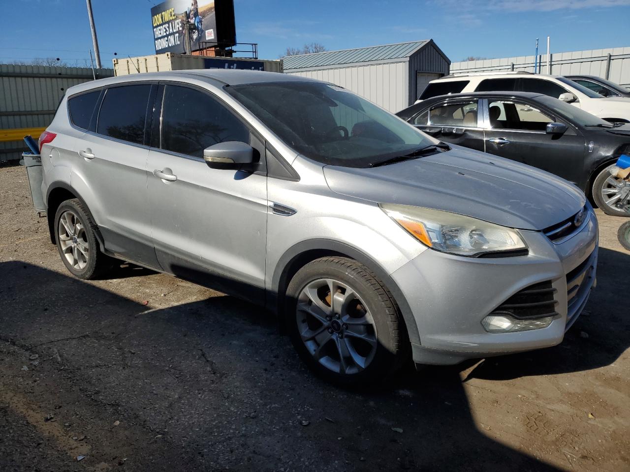 2013 Ford Escape VIN 1FMCU0HX3DUA42160 Copart auction photo, mechanical / minor dent/scratches damage thumbnail 4