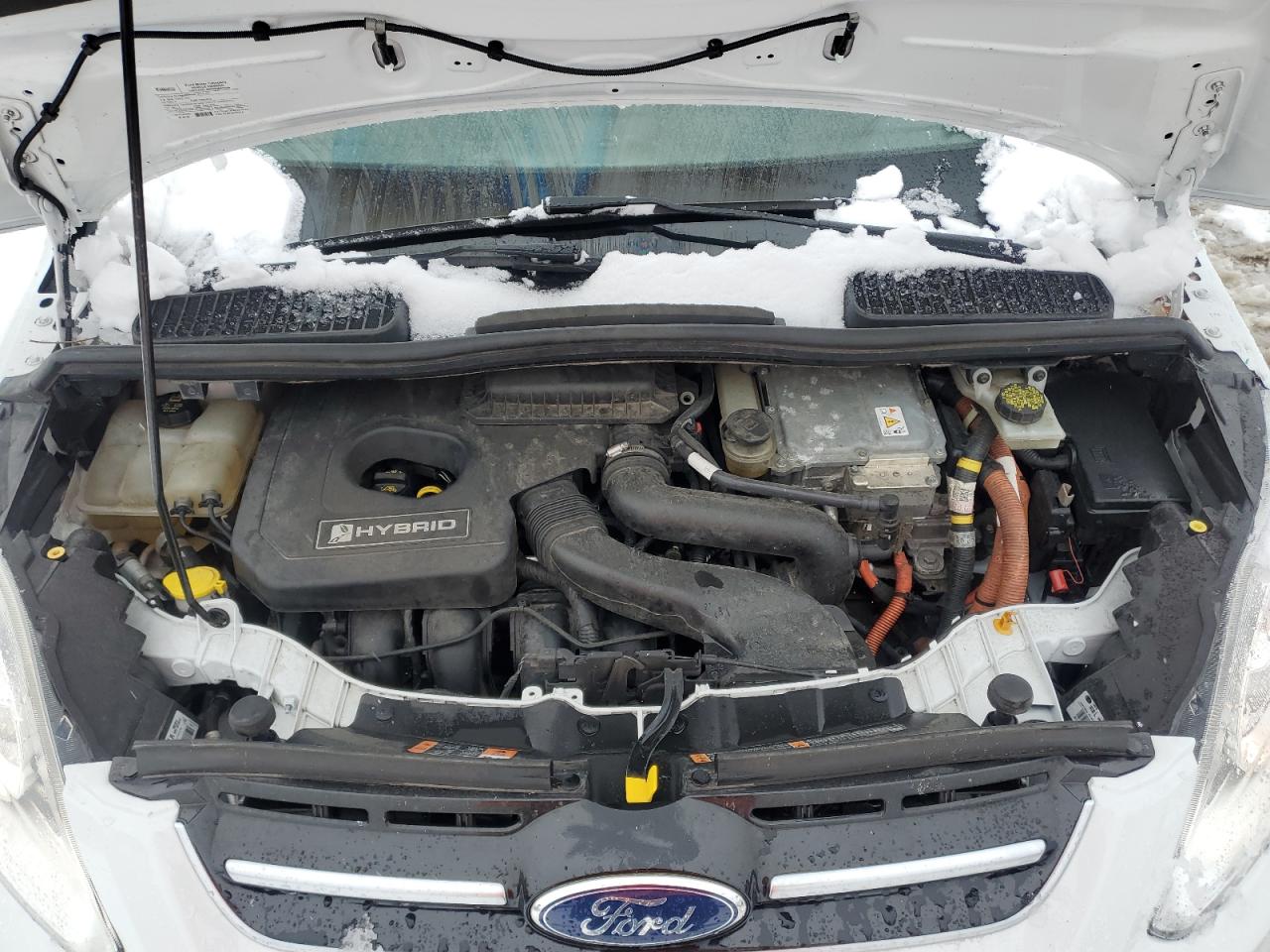 2016 Ford C-MAX VIN 1FADP5BUXGL105573 Copart auction photo, side damage thumbnail 12