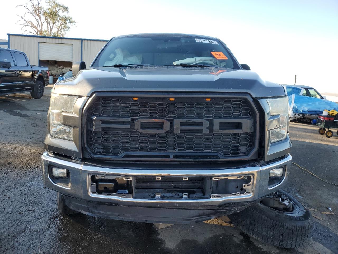 2015 Ford F-150 VIN 1FTEX1CP4FKE24651 Copart auction photo, front end / side damage thumbnail 5