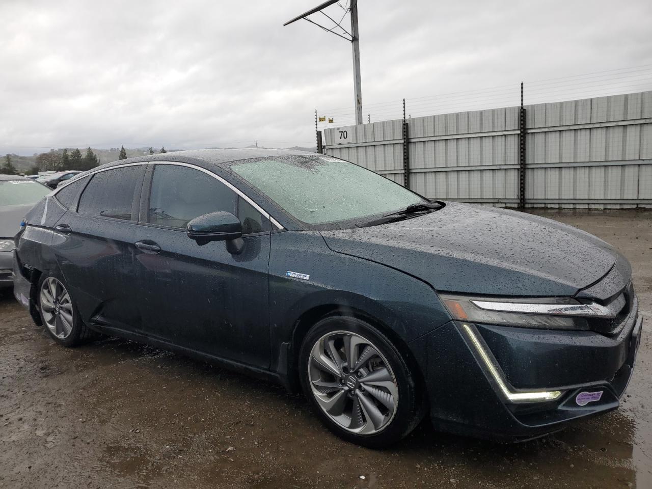 2018 Honda Clarity VIN JHMZC5F17JC022068 Copart auction photo, rear end damage thumbnail 4