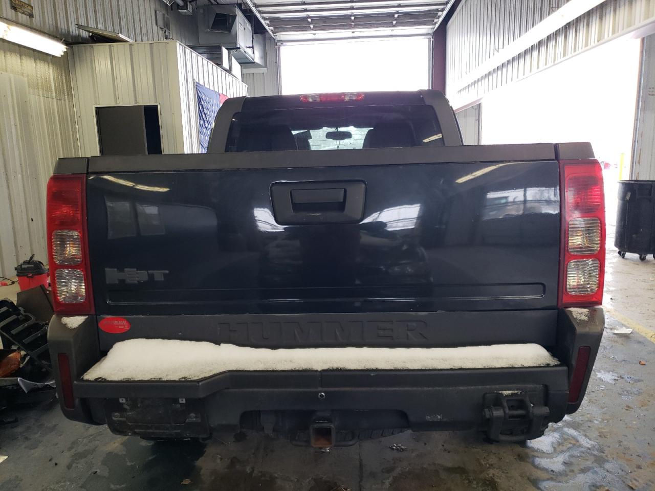 2009 Hummer H3 VIN 5GNEN13EX98140981 Copart auction photo, front end / undercarriage damage thumbnail 6