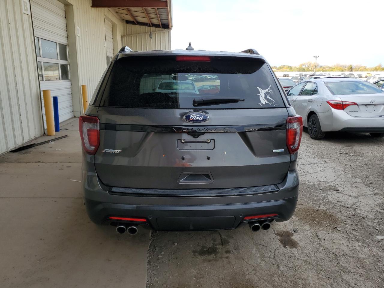 2018 Ford Explorer VIN 1FM5K8GT6JGC64262 Copart auction photo, water/flood damage thumbnail 6