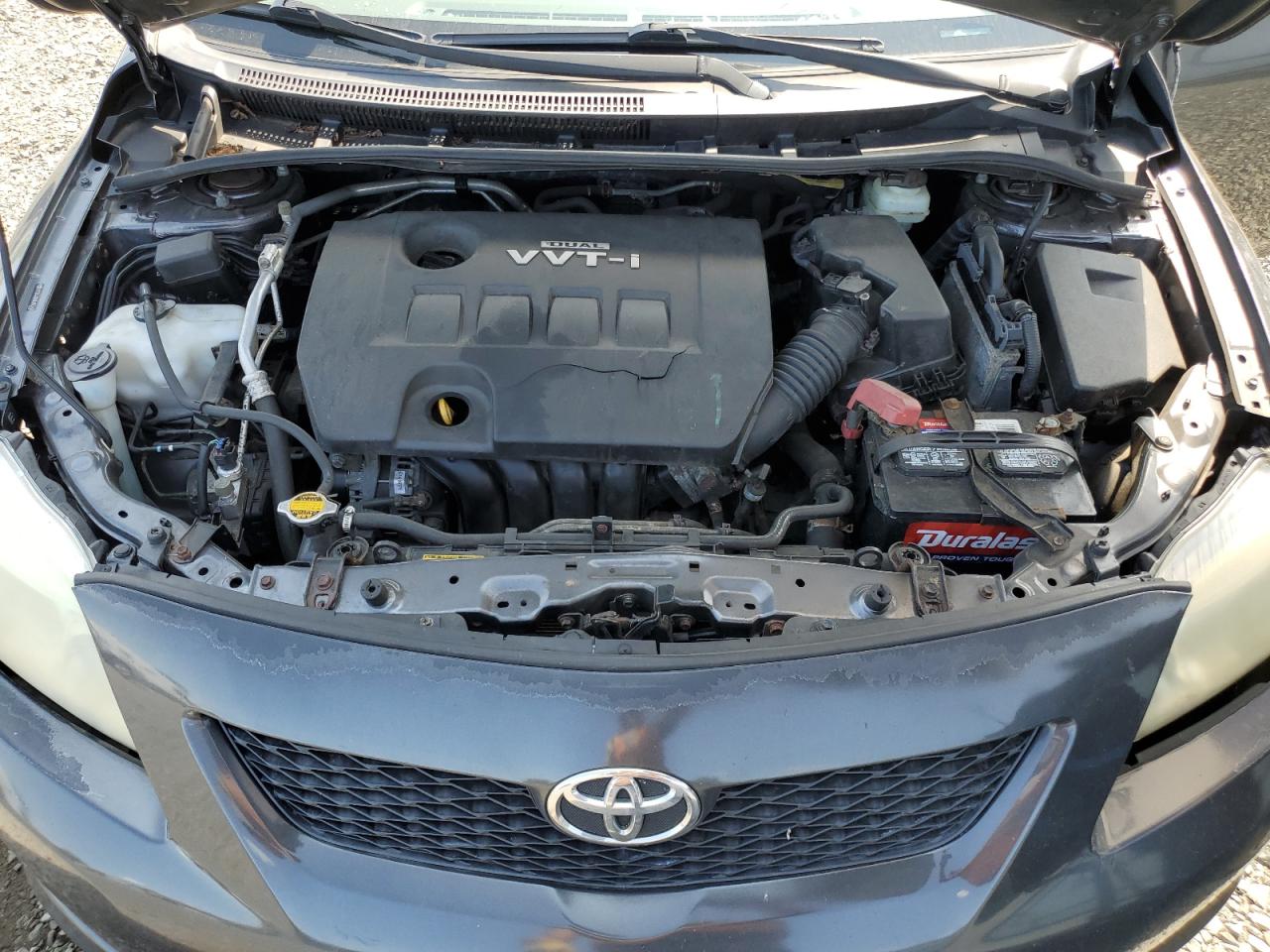 2009 Toyota Corolla VIN JTDBL40E89J050638 Copart auction photo, side / rear end damage thumbnail 13