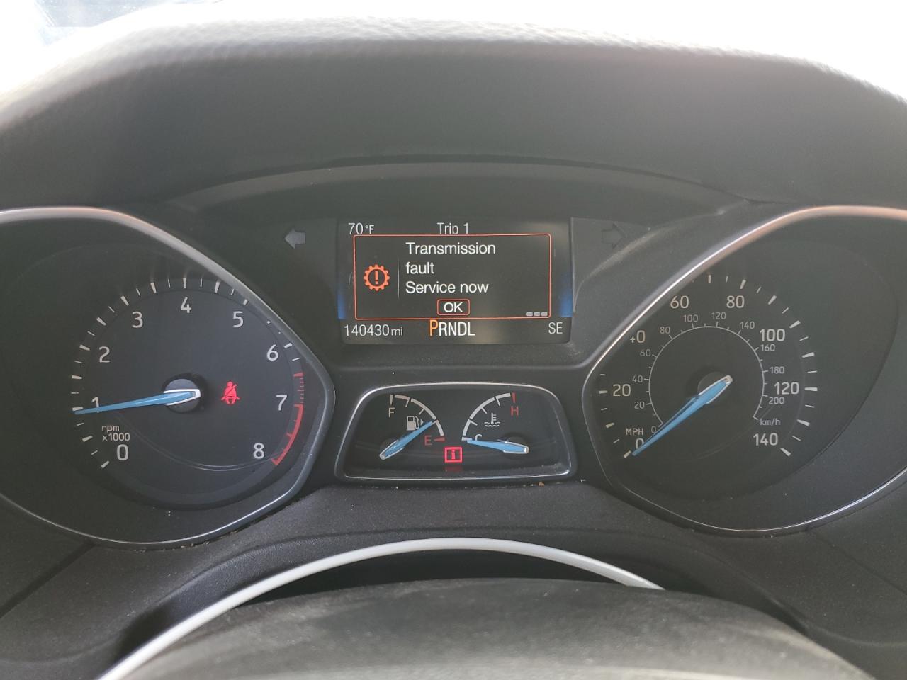 2015 Ford Focus VIN 1FADP3F2XFL202087 Copart auction photo, front end damage thumbnail 9