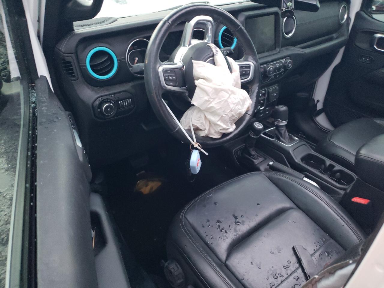 2019 Jeep Wrangler VIN 1C4HJXEN8KW521223 Copart auction photo, front end damage thumbnail 8