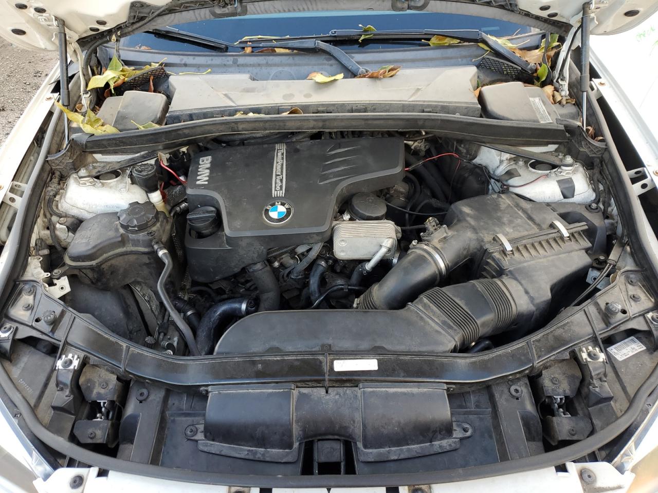 2014 BMW X1 VIN WBAVM1C52EVW55971 Copart auction photo, side damage thumbnail 11