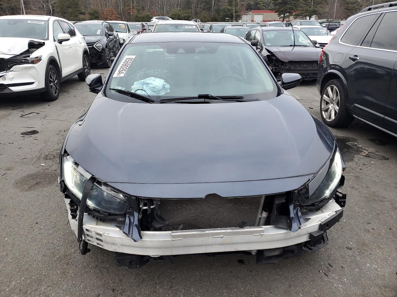 2020 Honda Civic VIN 2HGFC2F63LH552070 Copart auction photo, front end / minor dent/scratches damage thumbnail 5