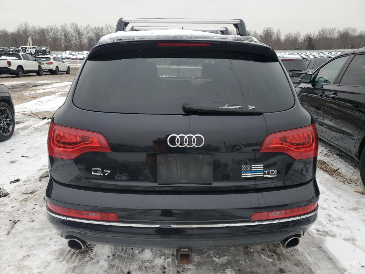 2013 Audi Q7 VIN WA1VMAFE9DD013177 Copart auction photo, mechanical damage thumbnail 6