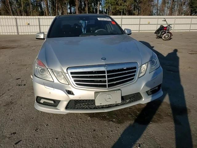 2011 Mercedes-Benz E-klasse VIN WDDHF8HB8BA486629 Copart auction photo, front end / side damage thumbnail 11