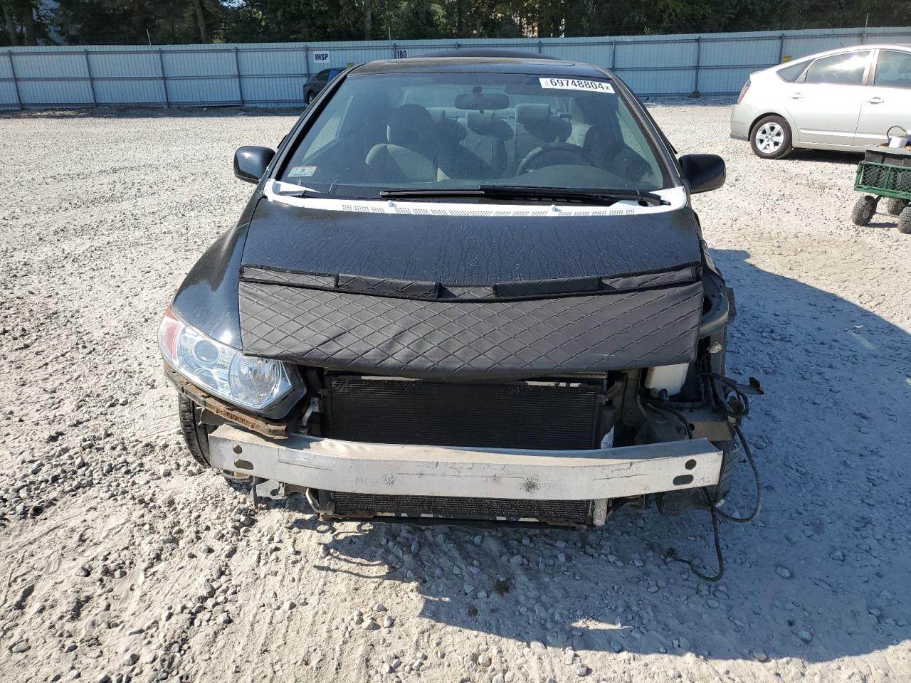 2007 Honda Civic VIN 2HGFG118X7H544822 Copart auction photo, front end / minor dent/scratches damage thumbnail 5