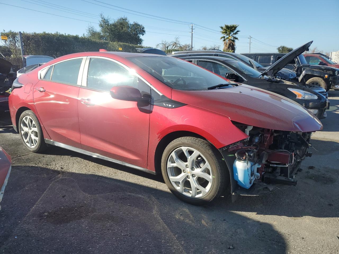 2018 Chevrolet Volt VIN 1G1RD6S56JU134201 Copart auction photo, front end damage thumbnail 4
