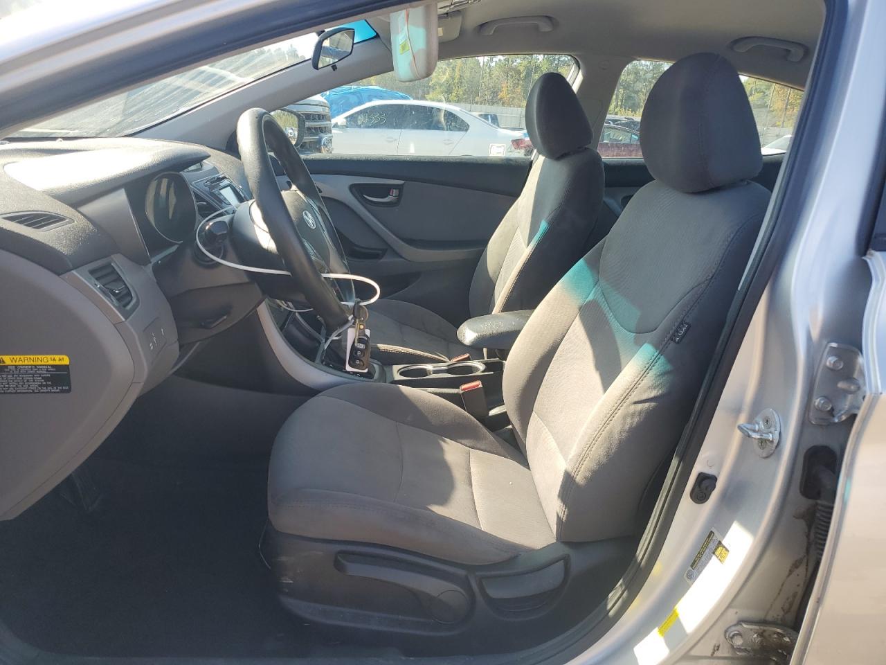 2016 Hyundai Elantra VIN 5NPDH4AE2GH722448 Copart auction photo, all over damage thumbnail 7