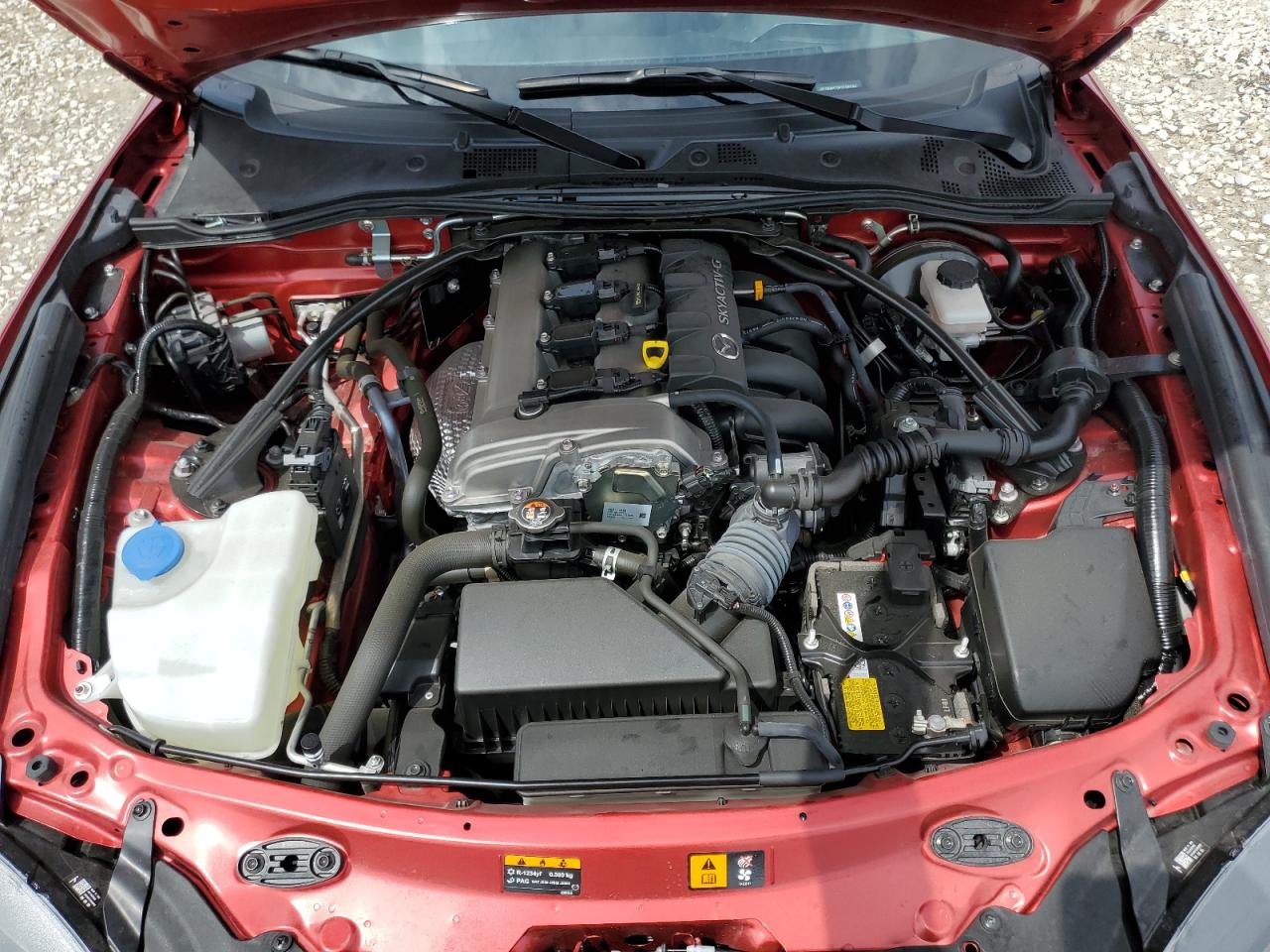 2023 Mazda MX-5 VIN JM1NDAM75P0558086 Copart auction photo, rear end / front end damage thumbnail 11