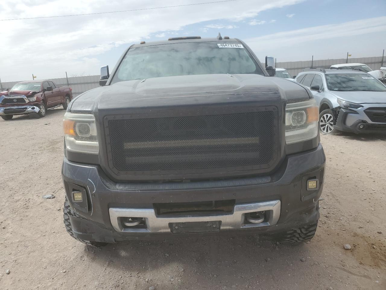 2015 GMC Sierra VIN 1GT424E82FF613521 Copart auction photo, all over damage thumbnail 5