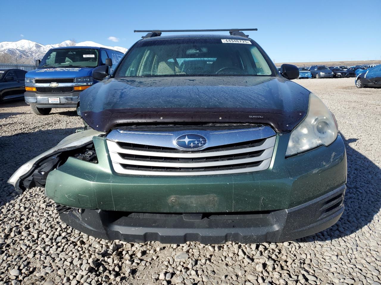 2011 Subaru Outback VIN 4S4BRCAC5B3437580 Copart auction photo, front end / side damage thumbnail 5