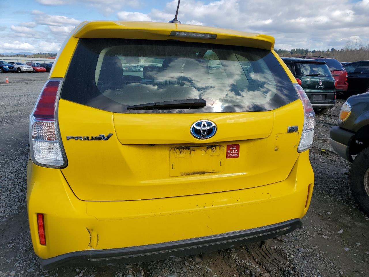 2017 Toyota Prius VIN JTDZN3EUXHJ057429 Copart auction photo, side damage thumbnail 6