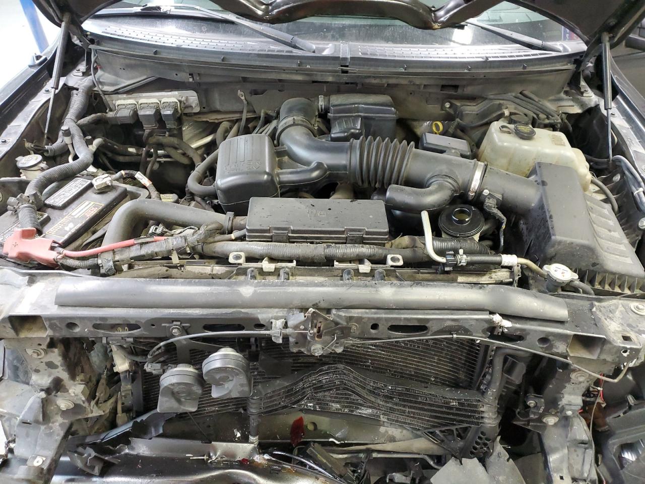2010 Ford F-150 VIN 1FTFW1EV2AKB57537 Copart auction photo, front end / side damage thumbnail 12
