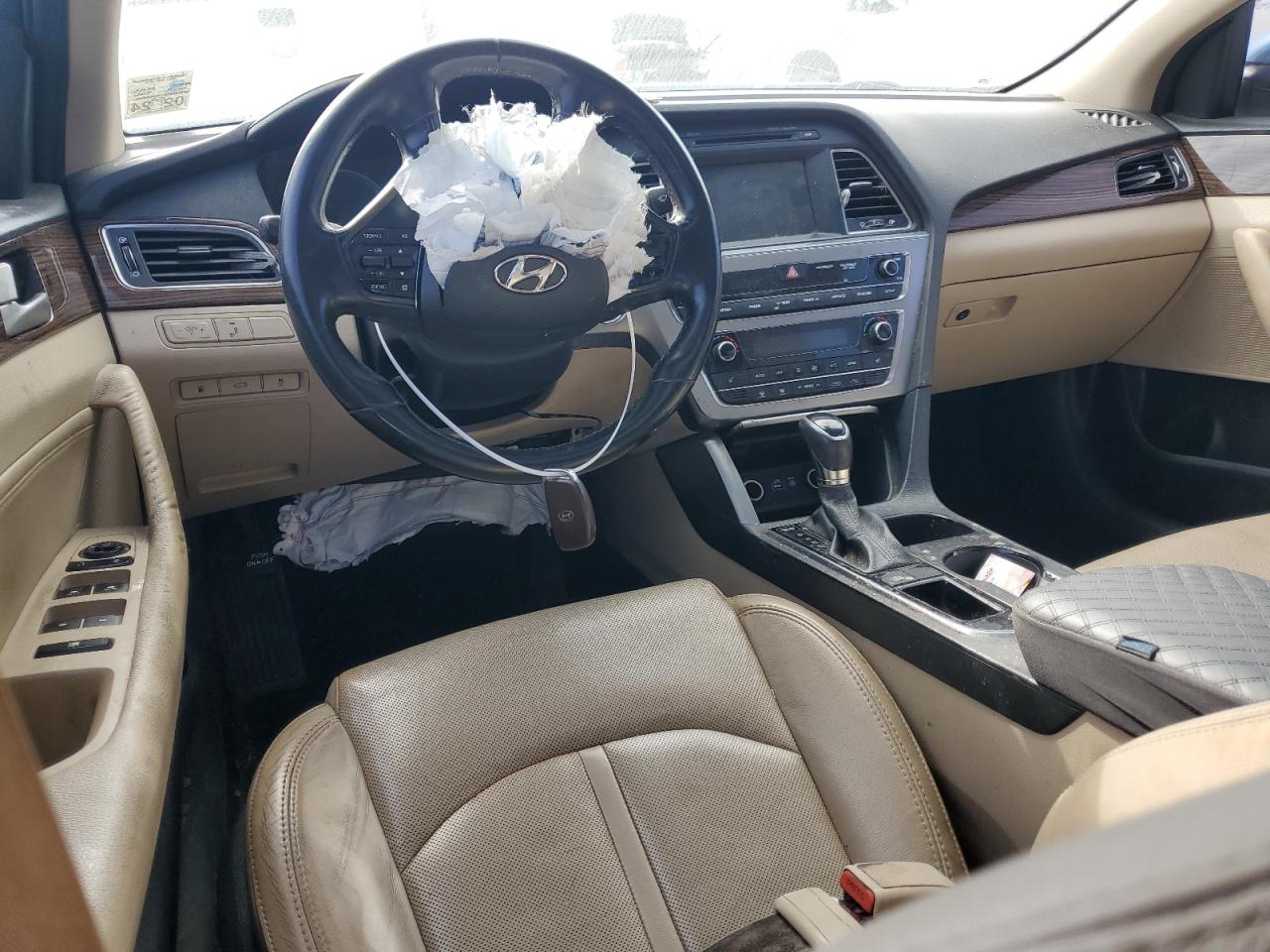 2017 Hyundai Sonata VIN 5NPE34AF4HH534530 Copart auction photo, front end damage thumbnail 8