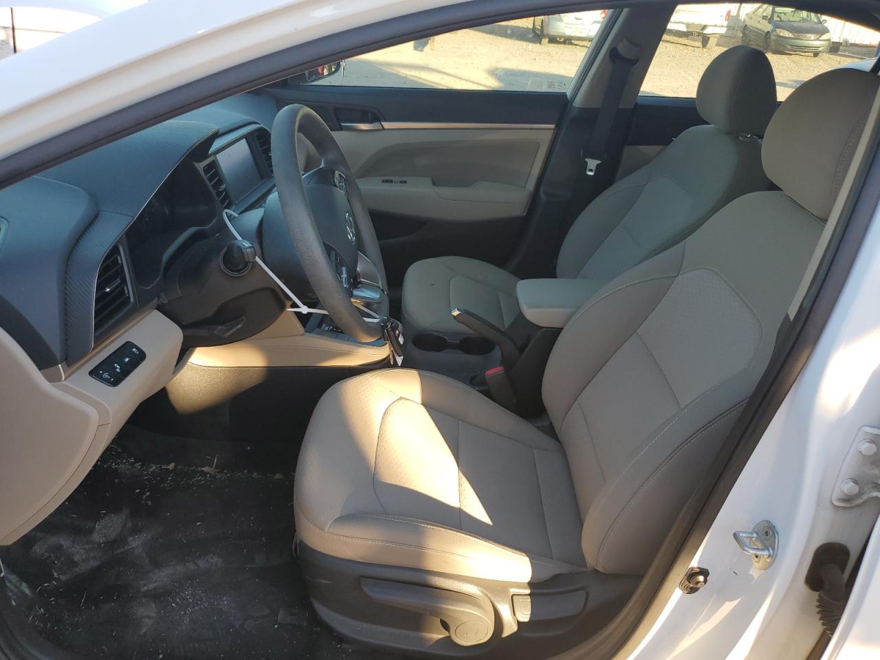 2019 Hyundai Elantra VIN 5NPD84LF8KH453600 Copart auction photo, front end / minor dent/scratches damage thumbnail 7