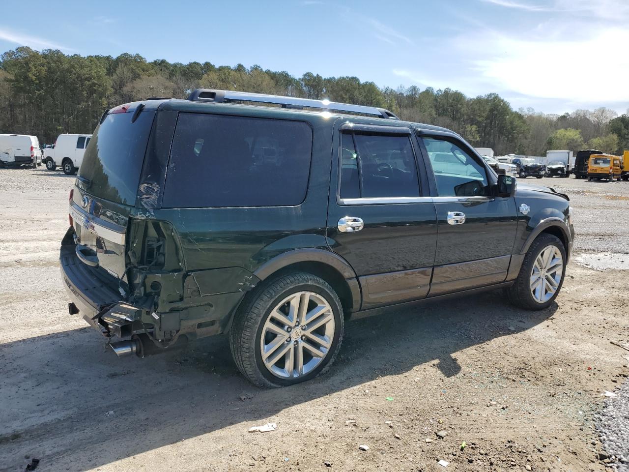 2015 Ford Expedition VIN 1FMJU1HT5FEF37323 Copart auction photo, rear end damage thumbnail 3