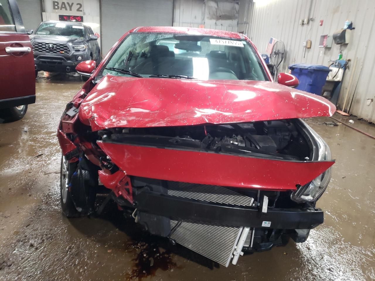 2021 Hyundai Accent VIN 3KPC24A65ME132959 Copart auction photo, front end damage thumbnail 5