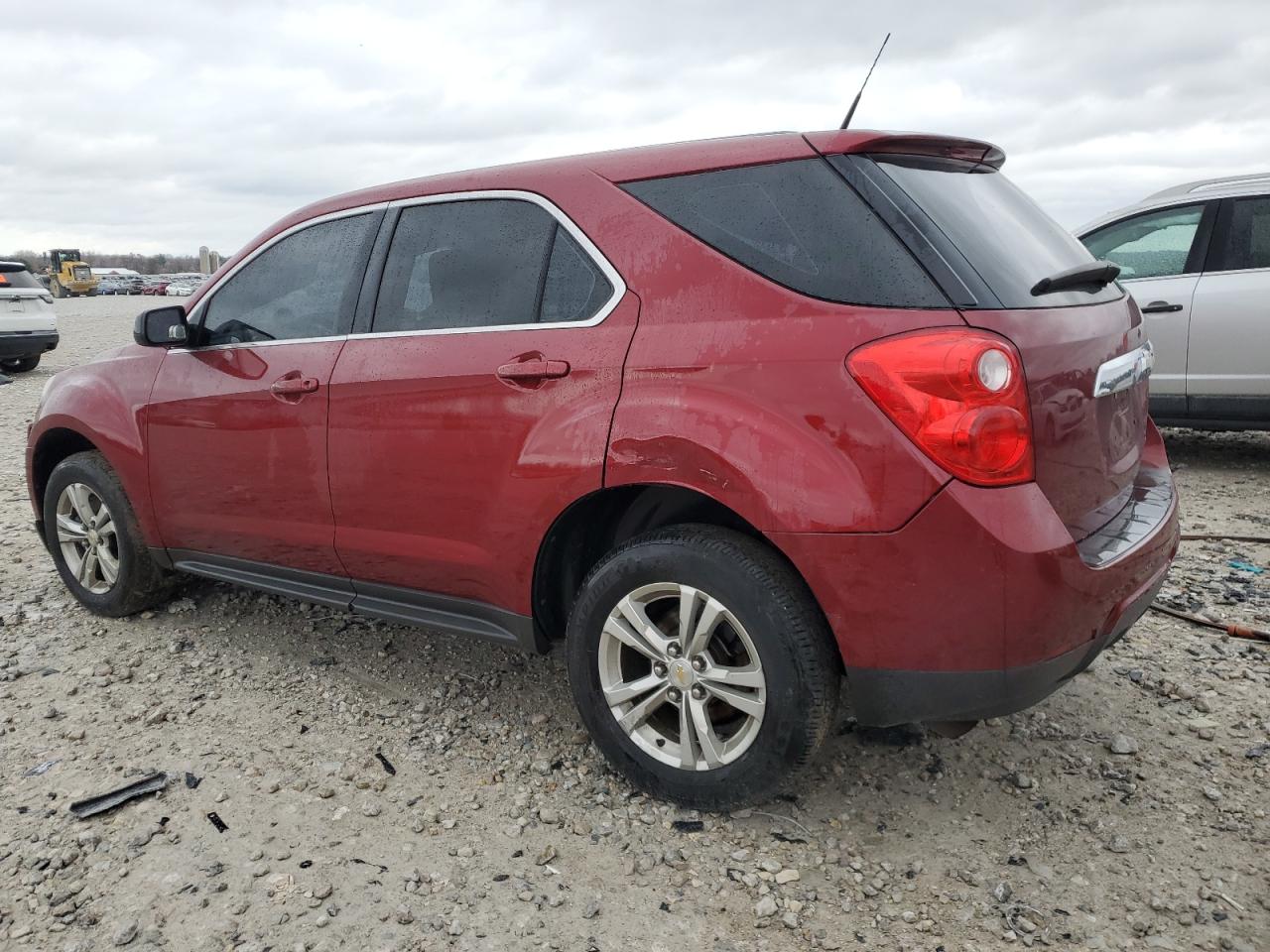2010 Chevrolet Equinox VIN 2CNALBEW3A6303881 Copart auction photo, side / front end damage thumbnail 2