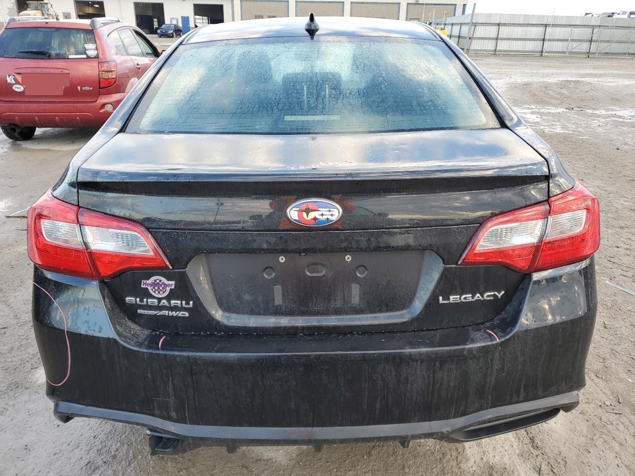 2018 Subaru Legacy VIN 4S3BNAF63J3005401 Copart auction photo, front end / minor dent/scratches damage thumbnail 6