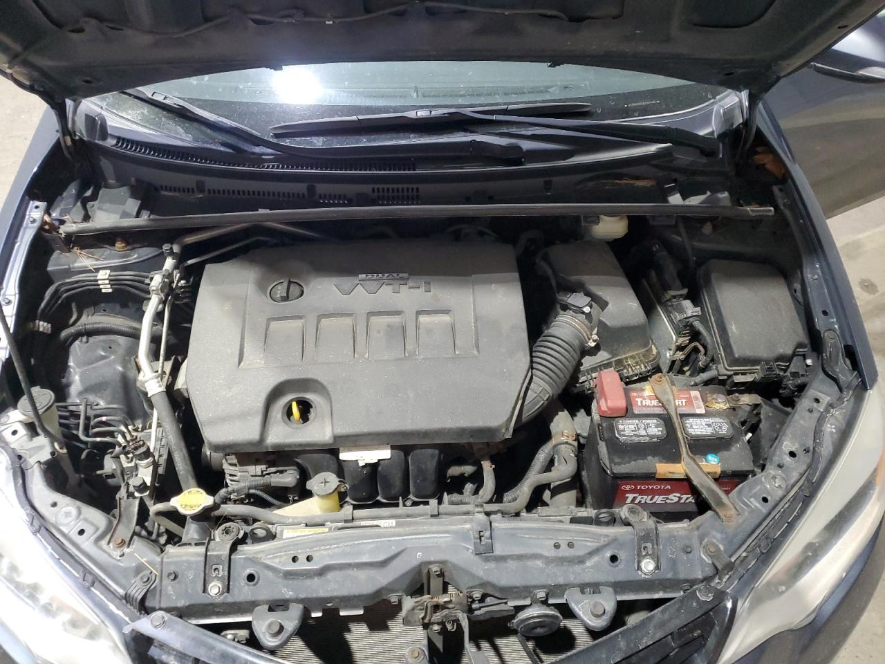 2014 Toyota Corolla VIN 2T1BURHE5EC097422 Copart auction photo, rear end / side damage thumbnail 11