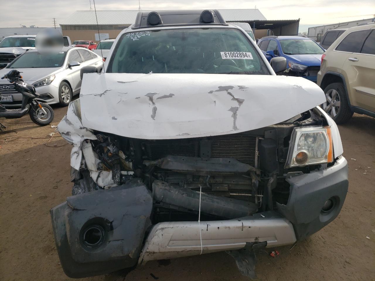 2011 Nissan XTerra VIN 5N1AN0NW5BC520548 Copart auction photo, front end damage thumbnail 5