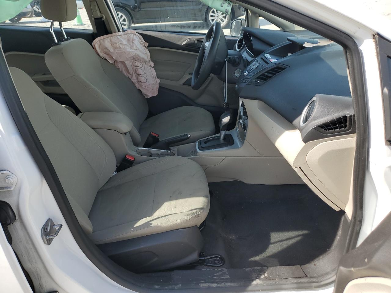 2019 Ford Fiesta VIN 3FADP4BJ8KM128714 Copart auction photo, side damage thumbnail 7