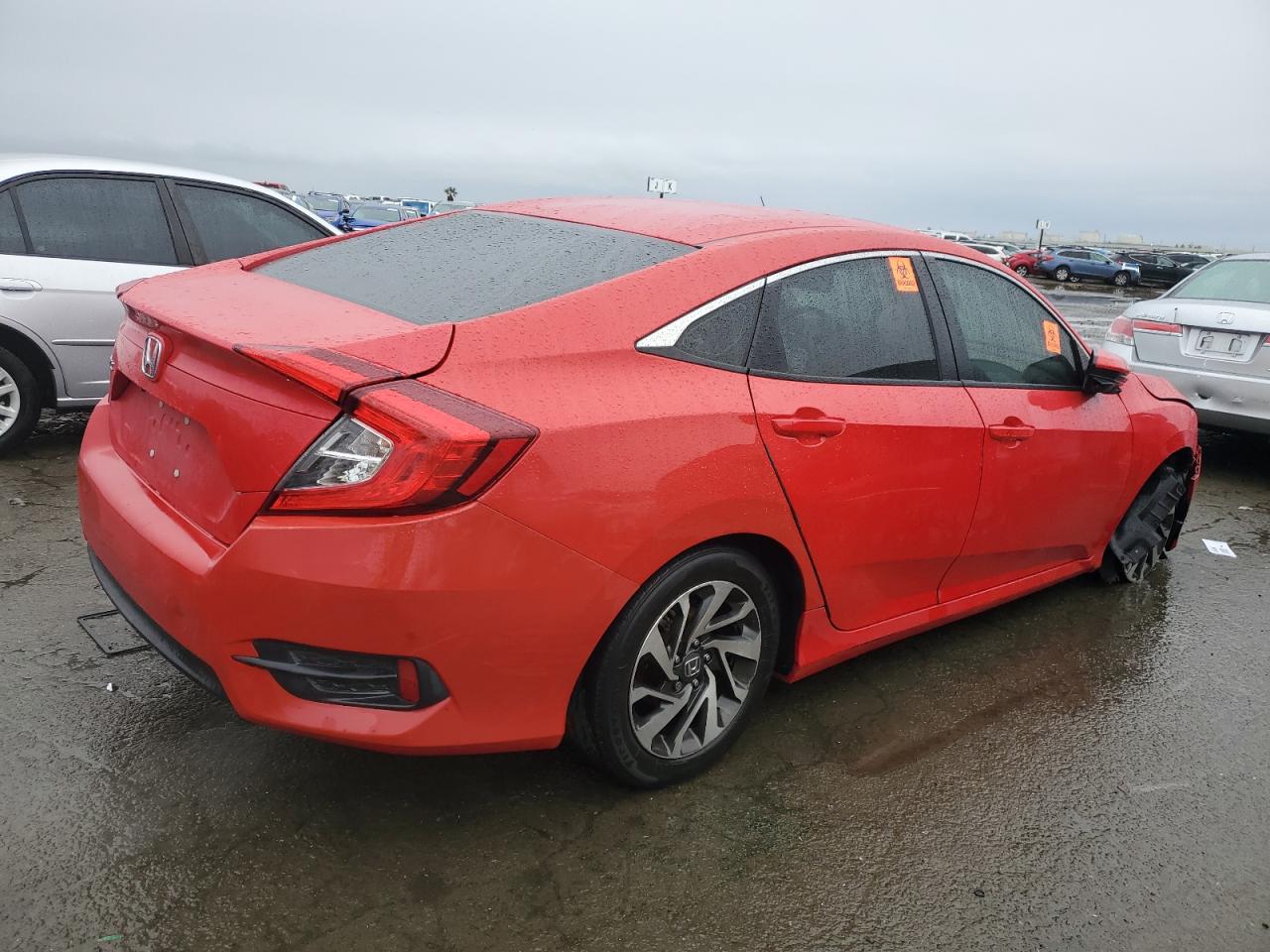2016 Honda Civic VIN 2HGFC2F76GH545502 Copart auction photo, front end damage thumbnail 3
