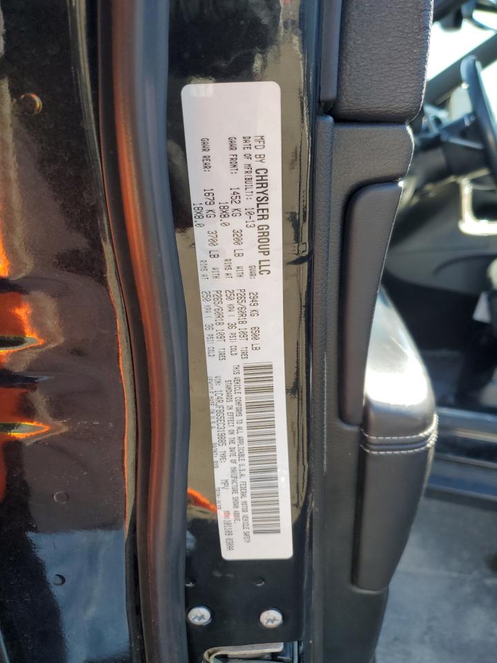 2014 Jeep Grand Cherokee VIN 1C4RJFBG5EC319885 Copart auction photo, rear end damage thumbnail 12