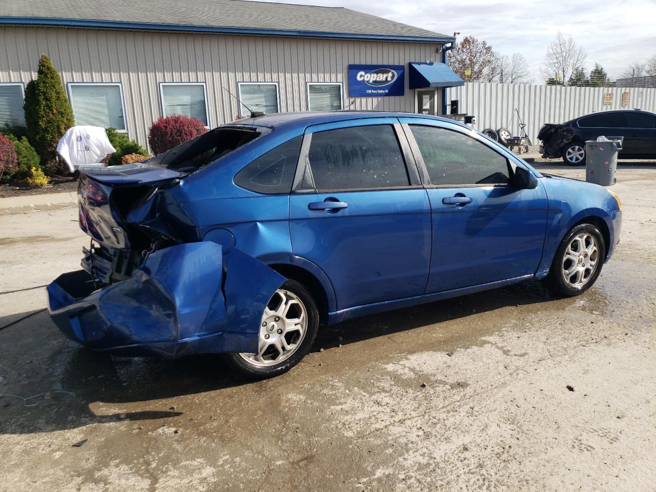 2009 Ford Focus VIN 1FAHP36N69W218916 Copart auction photo, rear end damage thumbnail 3