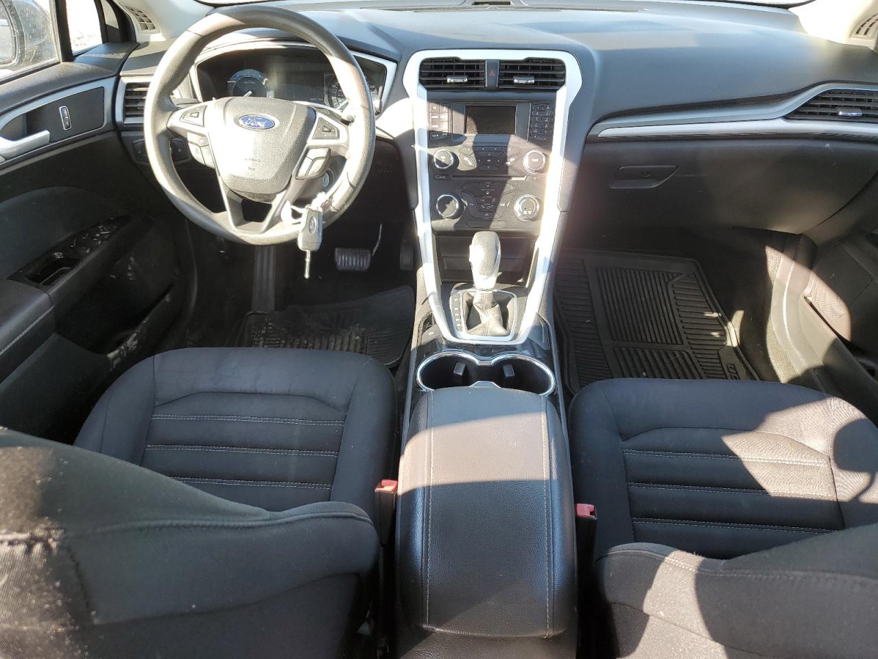 2014 Ford Fusion VIN 1FA6P0H77E5361748 Copart auction photo, front end / side damage thumbnail 8