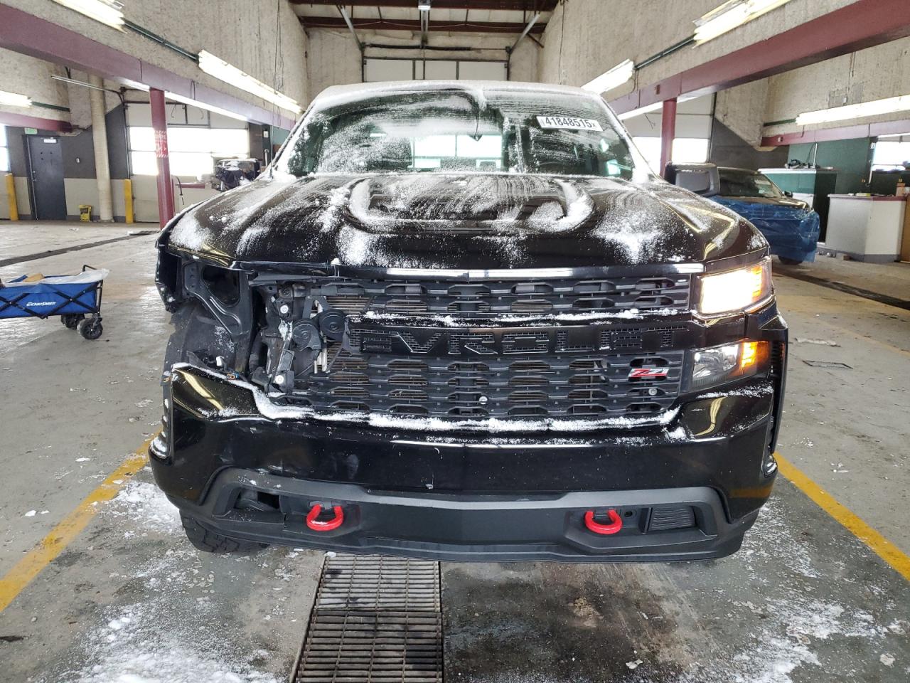 2020 Chevrolet Silverado VIN 1GCPYCEFXLZ206321 Copart auction photo, undercarriage / all over damage thumbnail 5