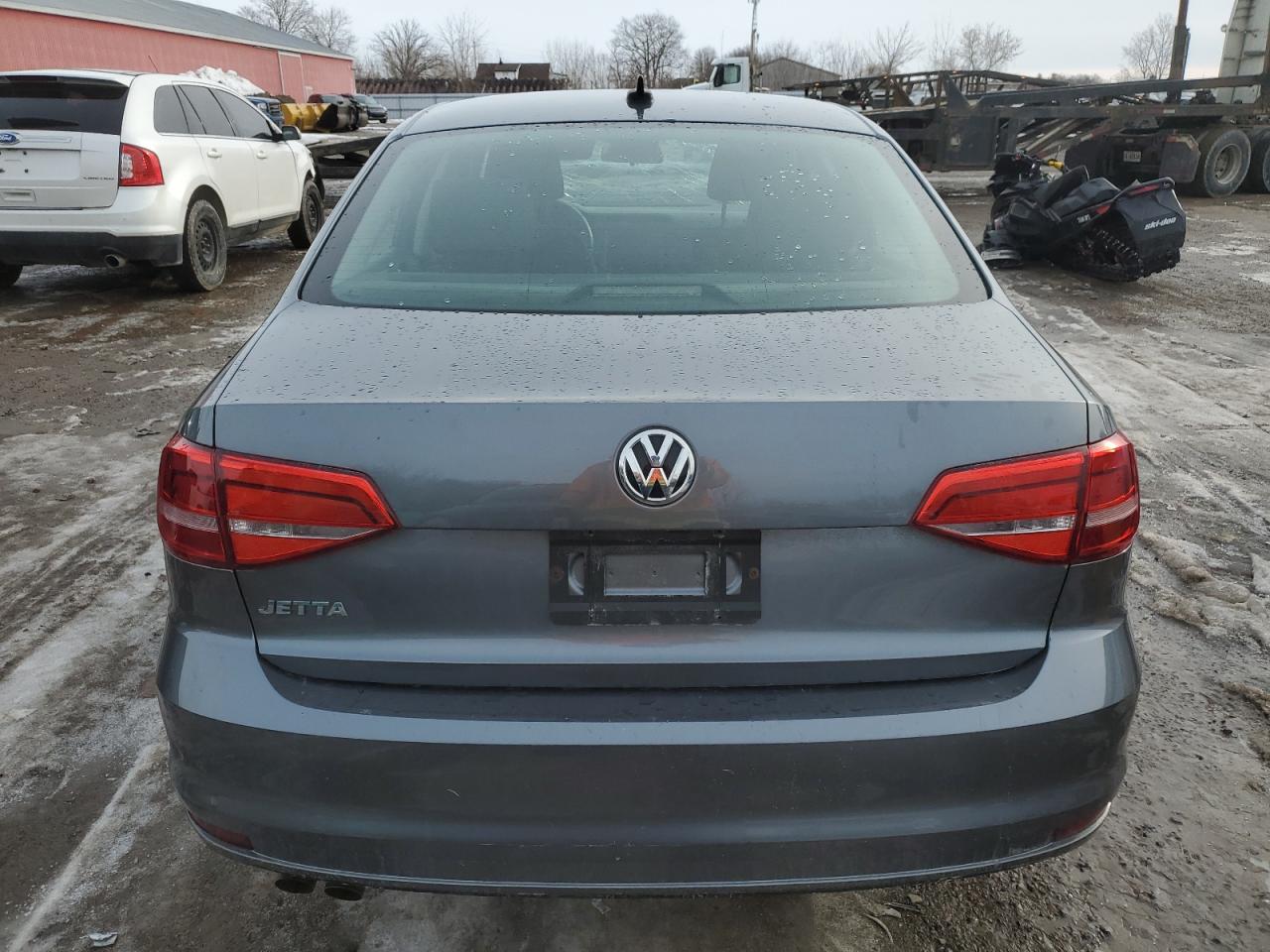 2015 Volkswagen Jetta VIN 3VW2K7AJ4FM405669 Copart auction photo, front end damage thumbnail 6