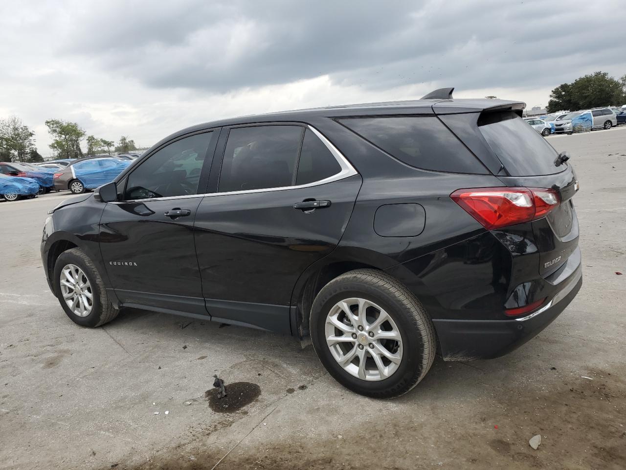 2019 Chevrolet Equinox VIN 2GNAXJEV9K6250414 Copart auction photo, front end / side damage thumbnail 2