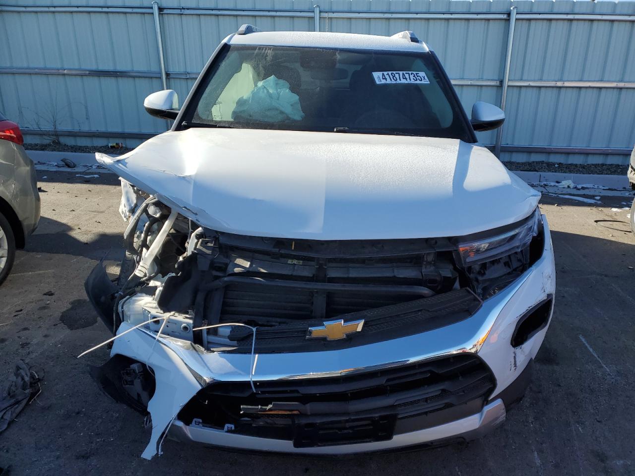 2023 Chevrolet TrailBlazer VIN KL79MPS29PB191450 Copart auction photo, front end damage thumbnail 5