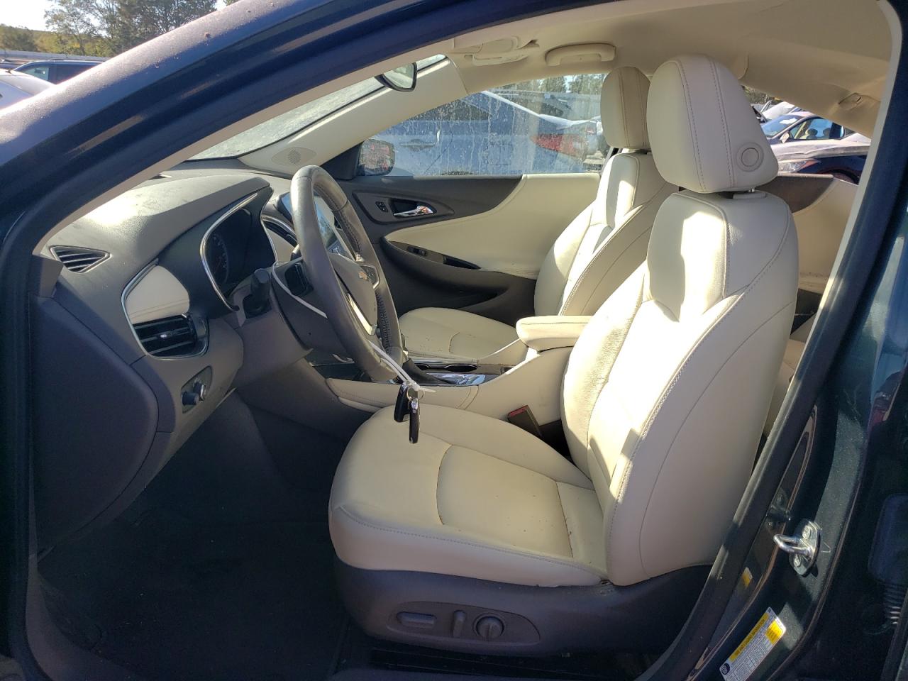 2021 Chevrolet Malibu VIN 1G1ZD5ST9MF078417 Copart auction photo, top/roof damage thumbnail 7