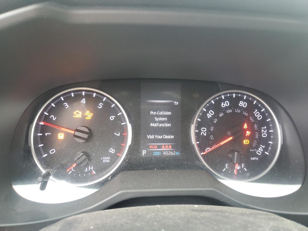 2019 Toyota RAV 4 VIN 2T3F1RFV0KW005972 Copart auction photo, front end damage thumbnail 9