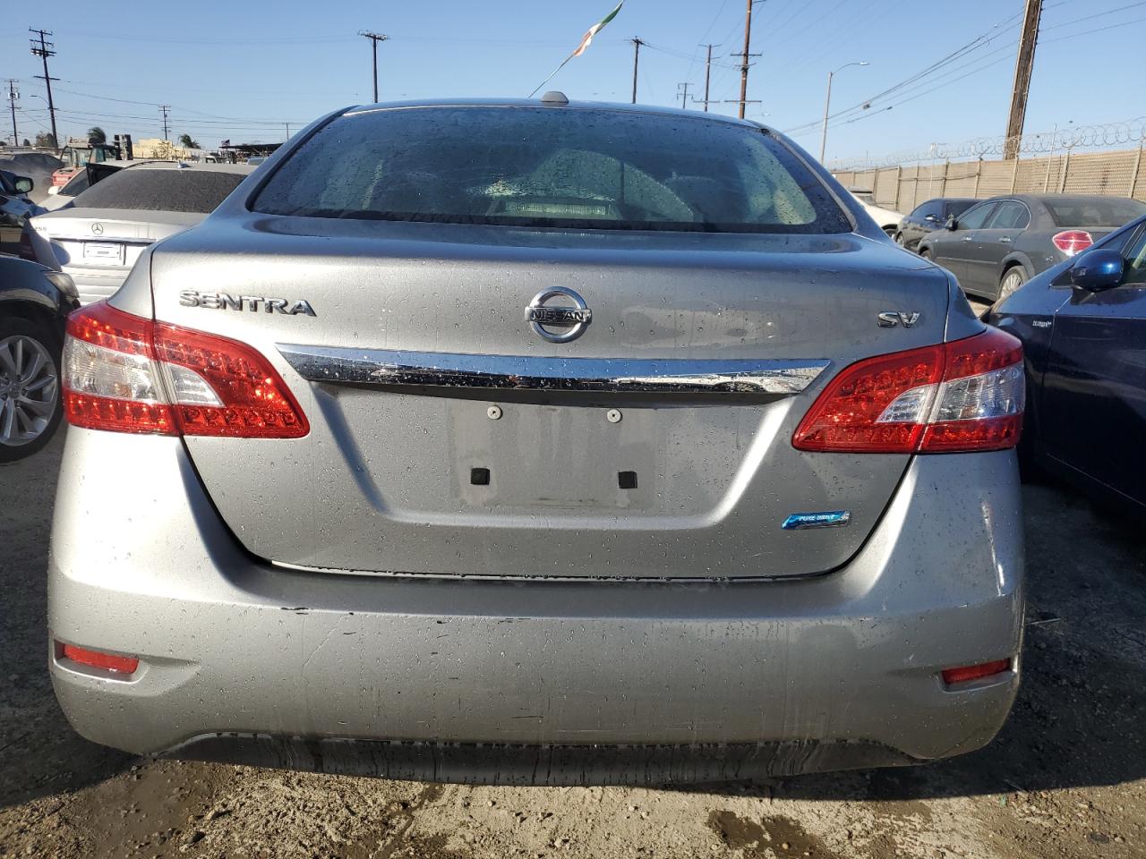 2013 Nissan Sentra VIN 3N1AB7AP4DL770104 Copart auction photo, front end damage thumbnail 6