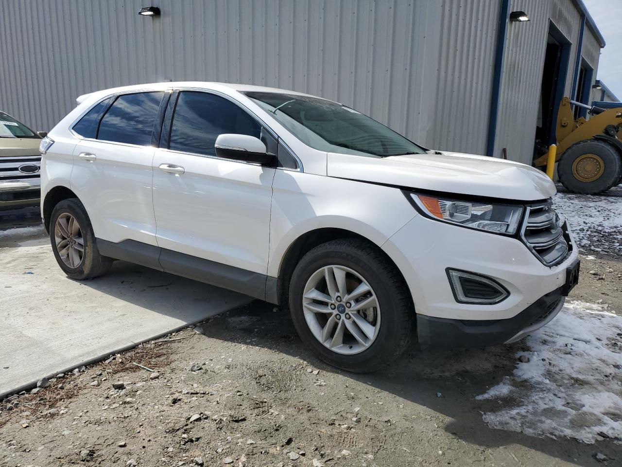 2016 Ford Edge VIN 2FMPK3J83GBC09185 Copart auction photo, front end / side damage thumbnail 4