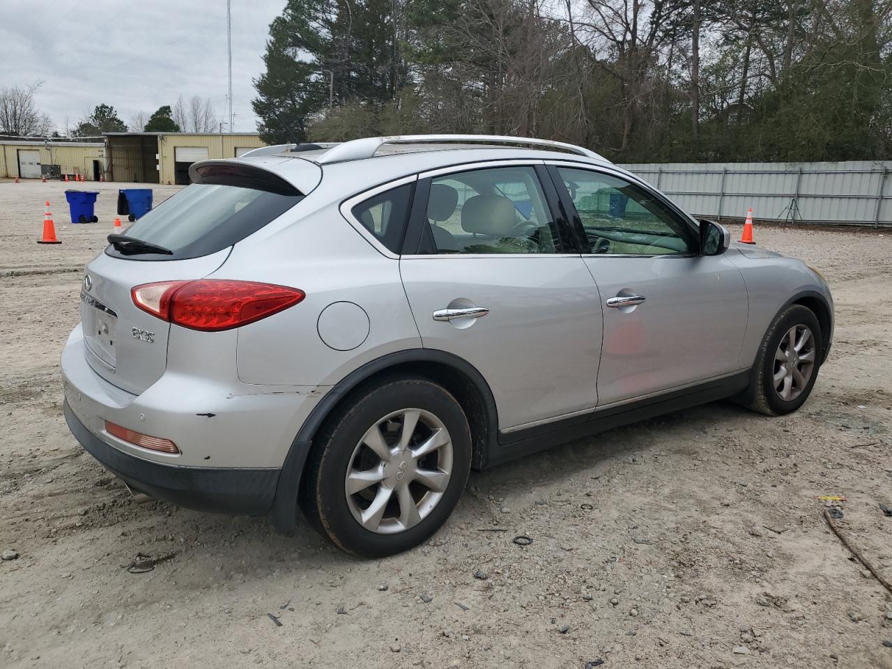 2008 Infiniti EX VIN JNKAJ09E98M306441 Copart auction photo, water/flood / minor dent/scratches damage thumbnail 3
