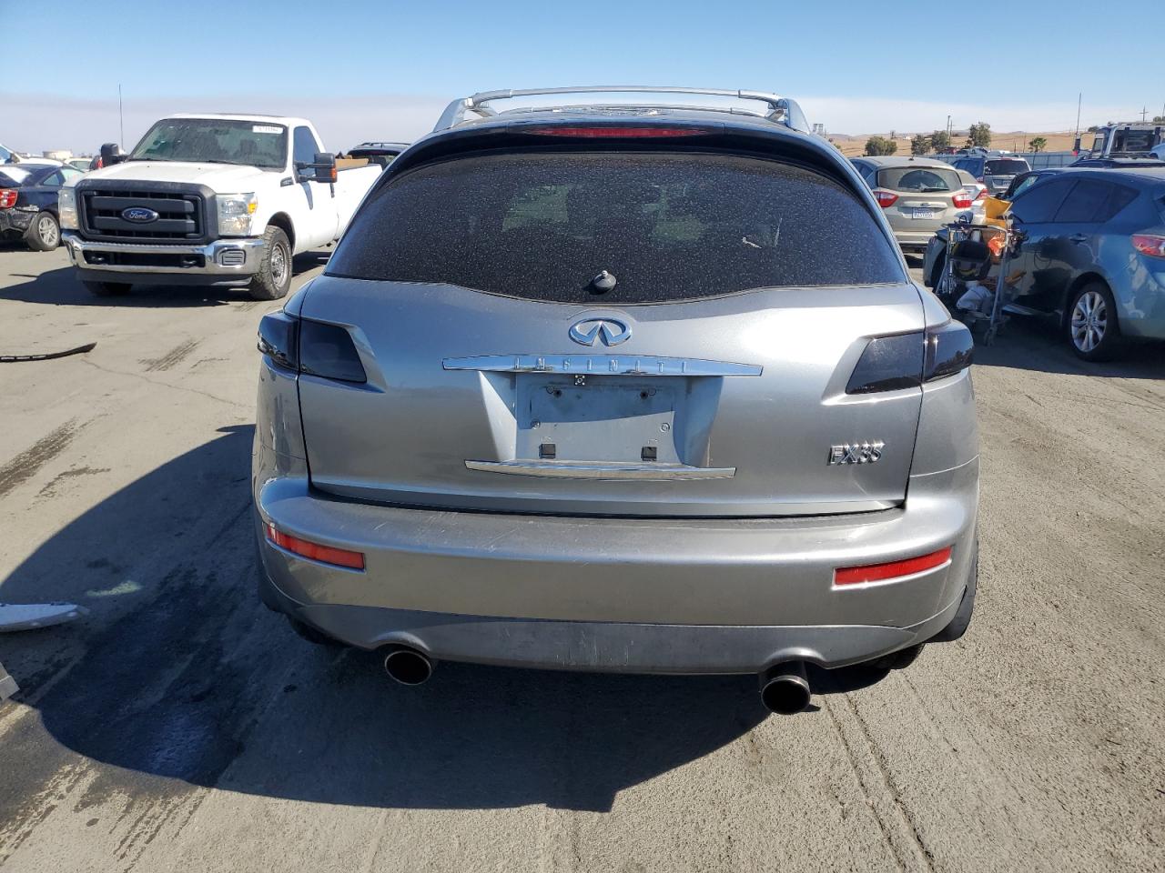2004 Infiniti FX VIN JNRAS08W14X224978 Copart auction photo, front end damage thumbnail 6