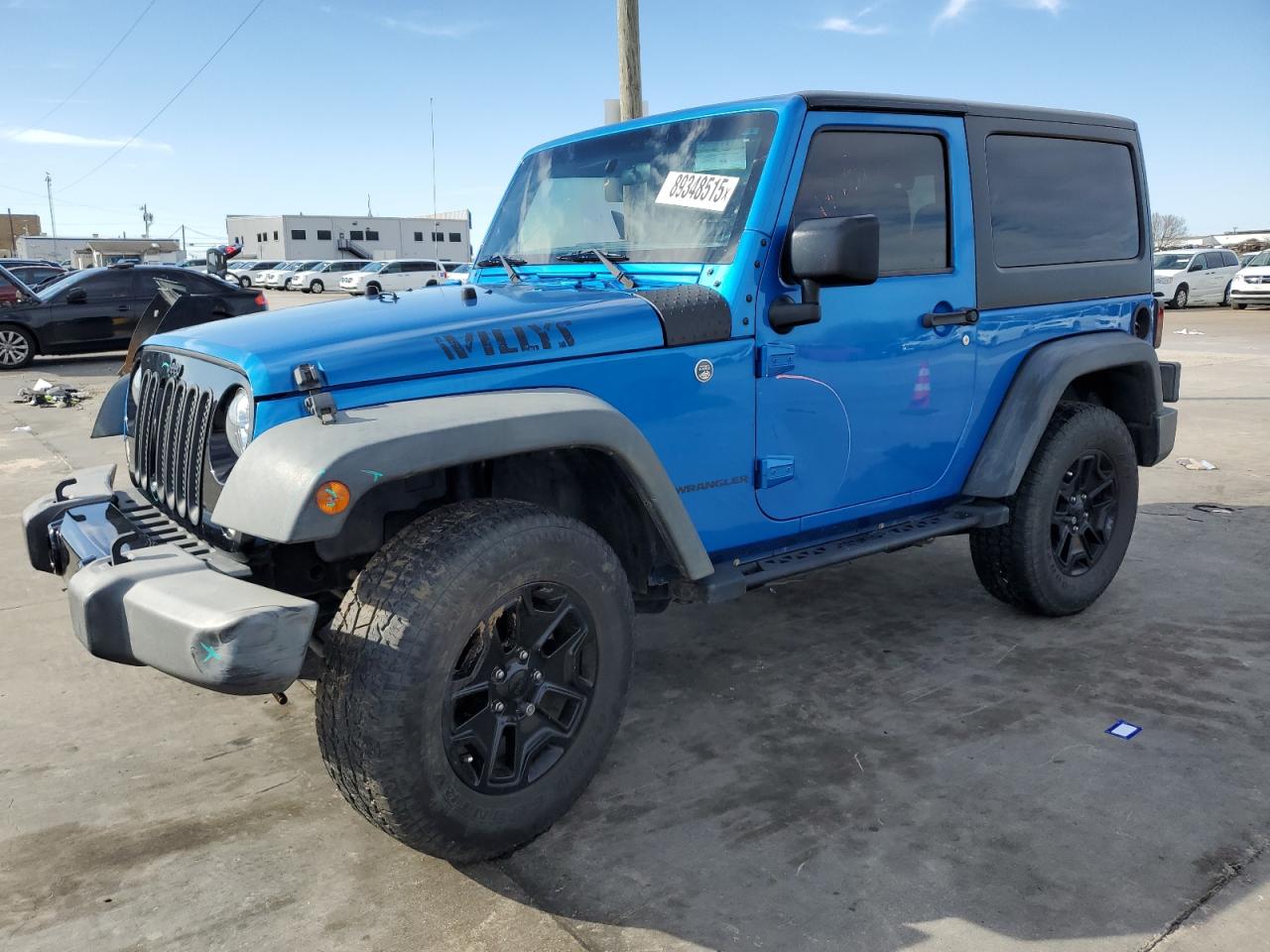 2016 Jeep Wrangler VIN 1C4AJWAG6GL252134